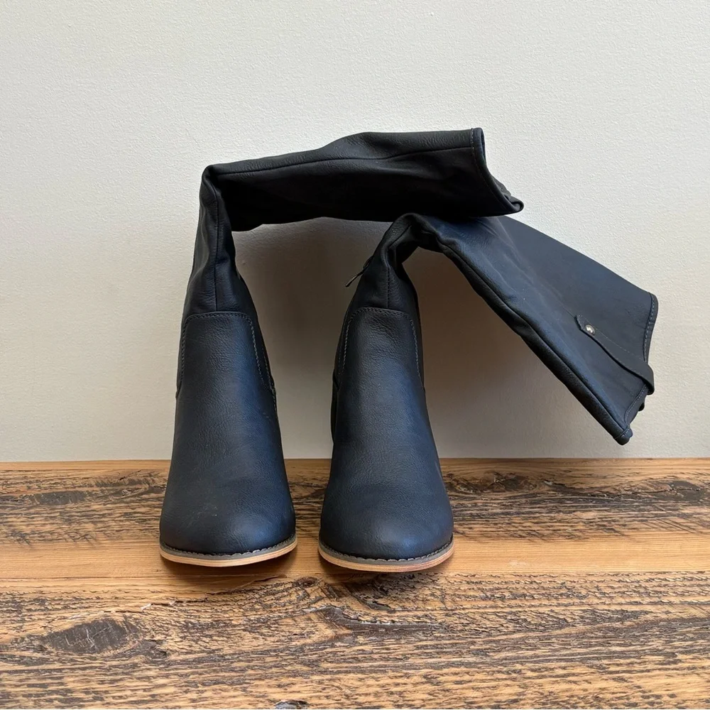 Journee Collection-Taven Riding Boot TAVEN-BLU-09 NIB